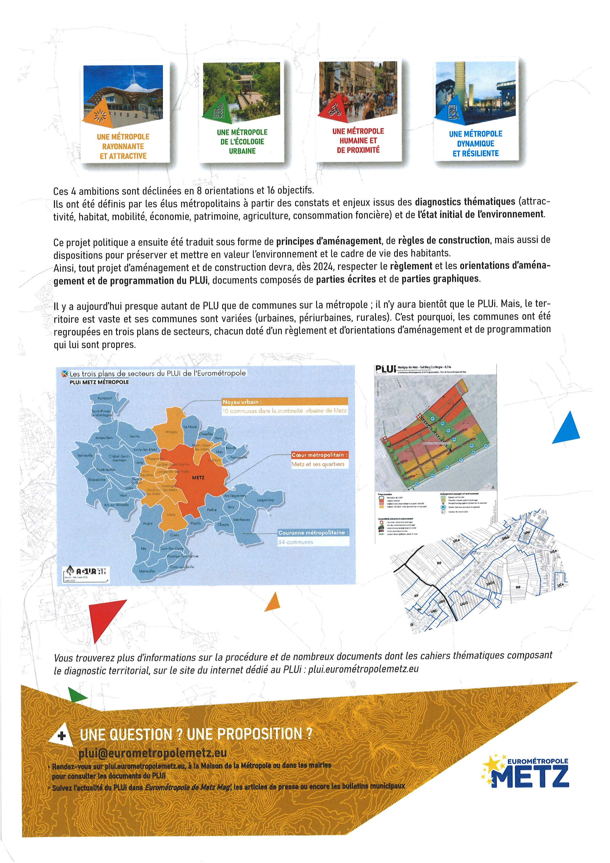 Le Plan Local d'Urbanisme Intercommunal (PLUI)