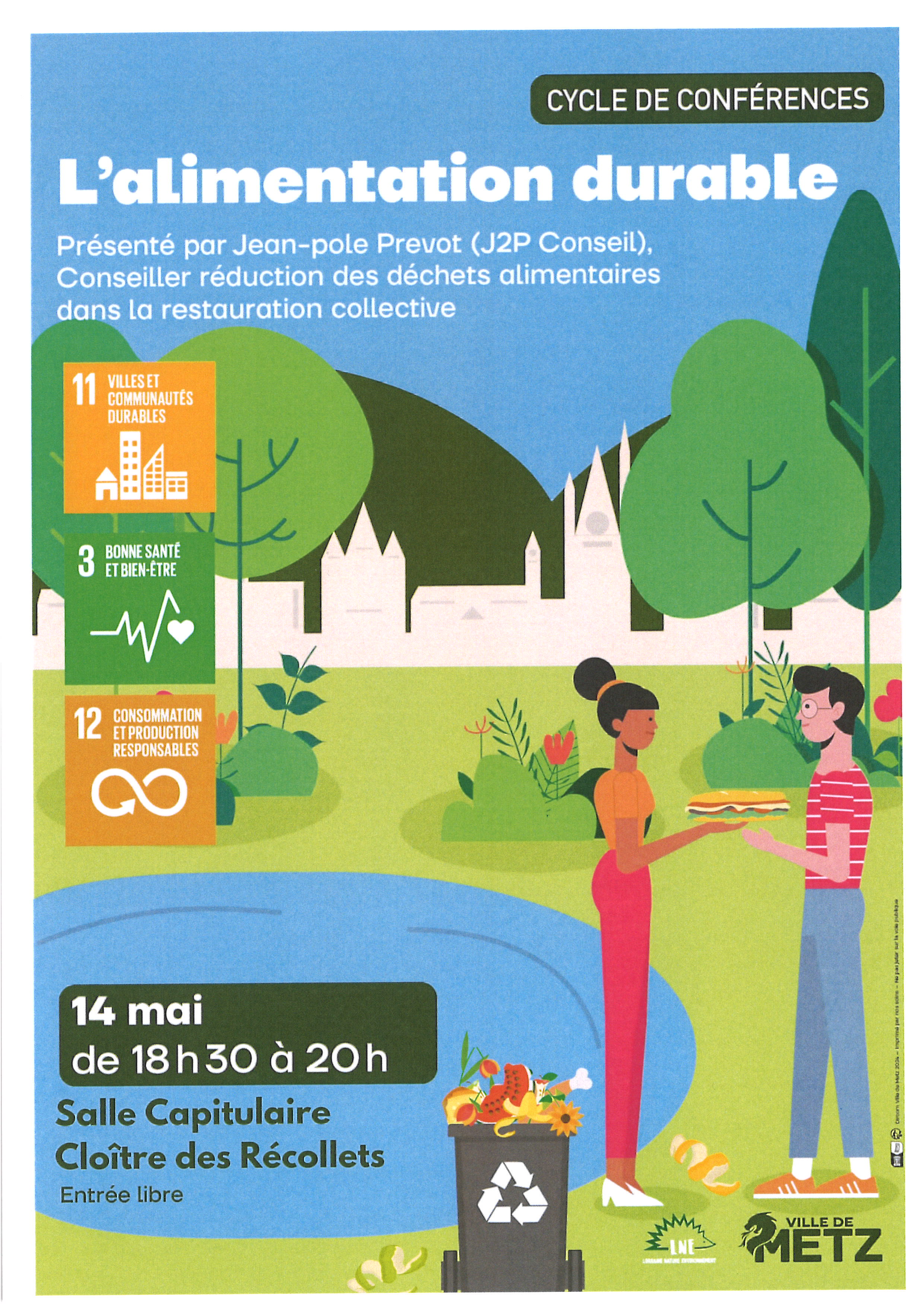 PLANNING DE CONFÉRENCES - gaspillage durable - pollution de l'air extérieur - avril - juillet 2024